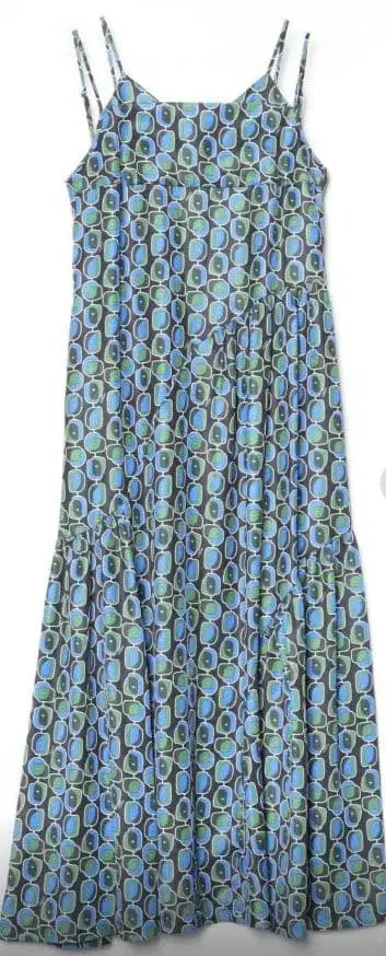 UN3D GRADATION GEOMETRY PATTERN PO 원피스