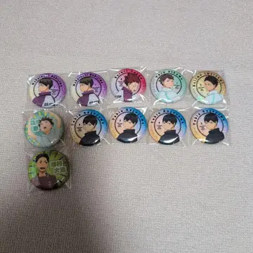 하이큐!! 가챠 캔뱃지 11개