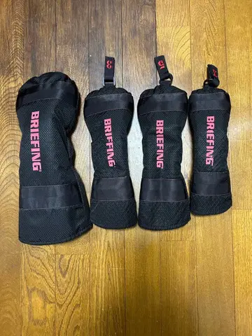 BRIEFING 골프 헤드커버 4개 세트