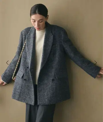 미사용 새상품 BEAUTY&YOUTH 헤링본 자켓 코트