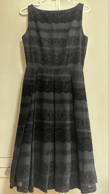 프릴 레이스 원피스