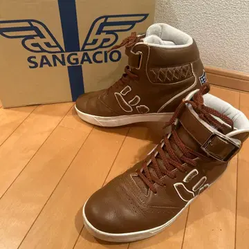 산가치오:SANGACIO 부츠 브라운