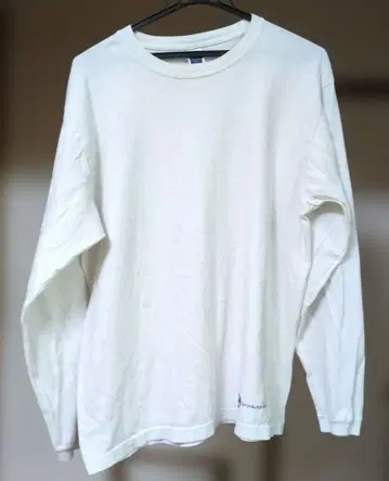 FM yokohama 84.7 로고 긴팔 T셔츠