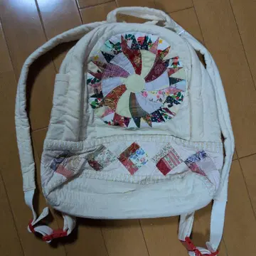 패치워크 퀼팅 백팩