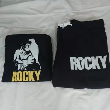 새상품 ROCKY 후드티&조거 팬츠