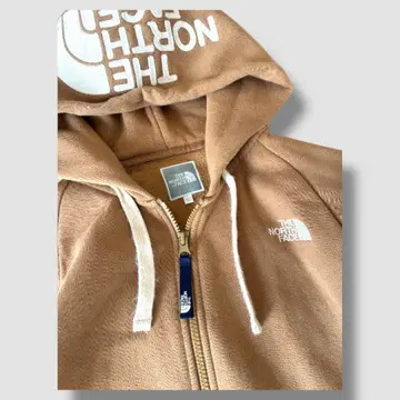 THE NORTH FACE 집업 후드티 L 머스타드
