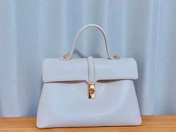 [ VIS ] 꼬임 금장 장식 원 핸들 백