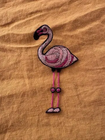 마콘&레스코아 플라밍고 브로치