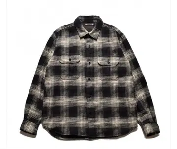 MINEDENIM 24aw 옴브레 체크 셔츠