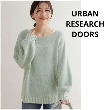 URBAN RESEARCH DOORS 테이프얀 MIX 니트