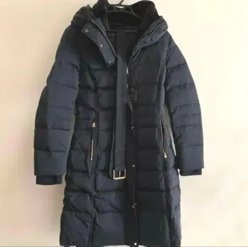 ZARA 다운 자켓 코트 새상품 M 네이비