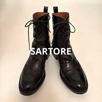 SARTORE 윙 팁 부츠 36