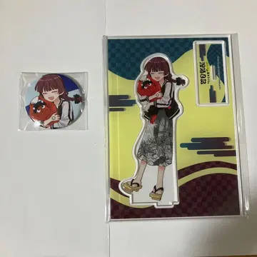 외전 히로이 키쿠리의 심주일기 6권 게이머즈 한정판 아크릴 스탠드 캔뱃지
