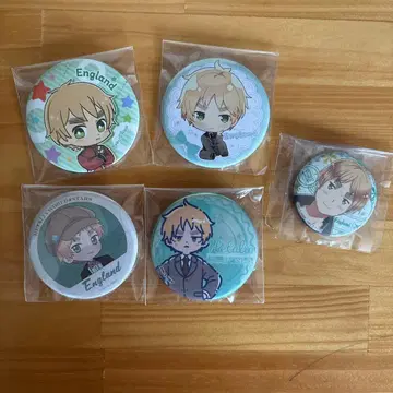 헤타리아 캔뱃지 영국 세트