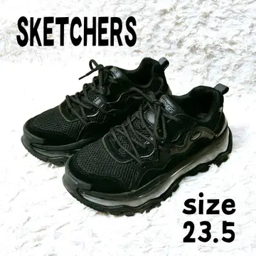 스케쳐스 Skechers 우노 카오스 여성용 통굽 블랙 23.5
