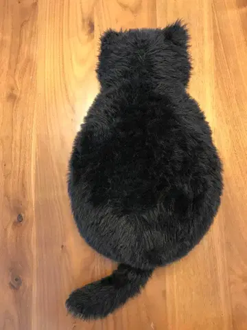 미아우에버 검은 고양이 봉제 인형