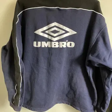 UMBRO 네이비 트레이닝복 지퍼 포함