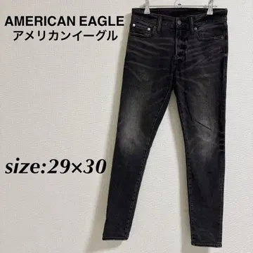 AMERICAN EAGLE 아메리칸 이글 스키니 데님 블랙 데님