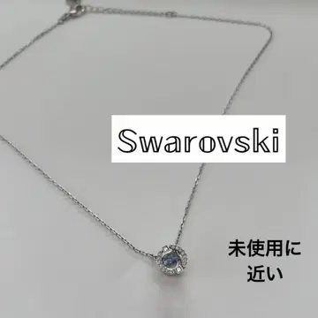 스와로브스키 실버 스톤 목걸이