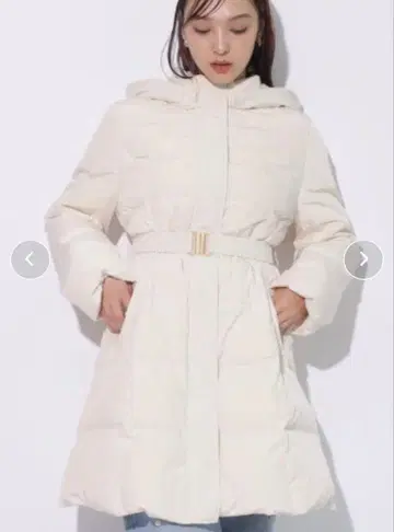 Rirandture 벨티드 패딩 자켓