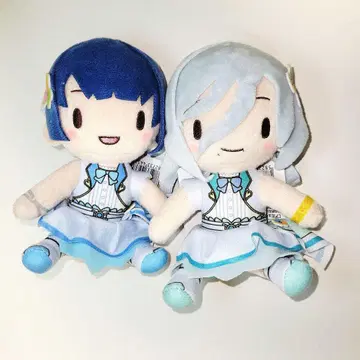 극장판 프로세카 후와푸치 미니 봉제 인형 모아쟝 2세트