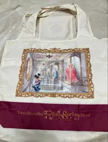 디즈니 판타지 스프링스 호텔 하자품 그랜드 샤토 에코백