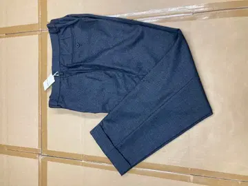 DC 화이트 남성용 슬랙스 size 48 차콜 울 미사용품 라스트