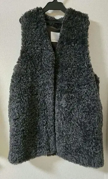 그레디 브릴리언트 컬 푸들 베스트 차콜