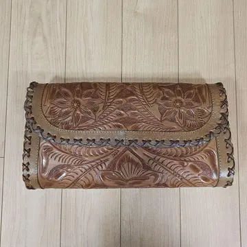 클러치백 브라운 GRACE CONTINENTAL