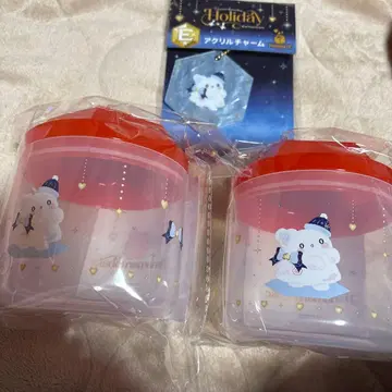 산리오 해피 복권 하나마루 유령 캐니스터 아크릴 참