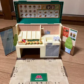 리카짱 모스버거샵 레스토랑 세트 햄버거샵