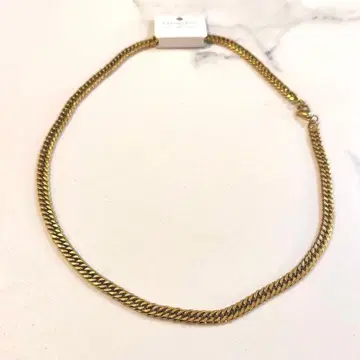 키헤이 골드 스테인리스 목걸이 mom aspiration