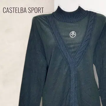 CASTELBA SPORT 여성용 스웨터 다크 그린
