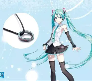 BZiTA x 하츠네 미쿠 메비우스 반지 목걸이 하츠네 미쿠 정품