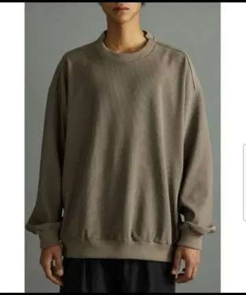 STYLEMIXER 플리츠 컷넥 탑 트레이닝복