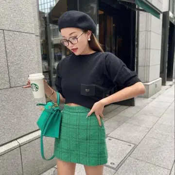 sheller 셰리에 트위드 큐롯