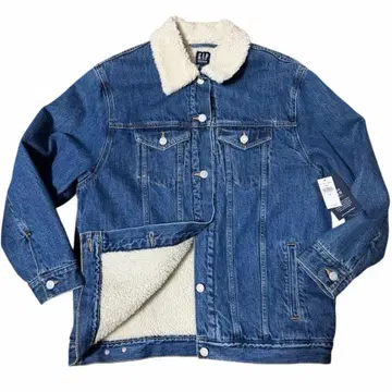 택 포함 새상품 GAP 데님 자켓 보아 안감