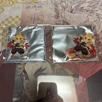 귀멸의 칼날 무한열차편 아크릴 마스코트 아크릴 참 렌고쿠 쿄쥬로