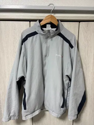 Reebok 나일론 자켓 그레이/네이비