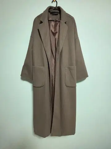 오버사이즈 맥시 코트