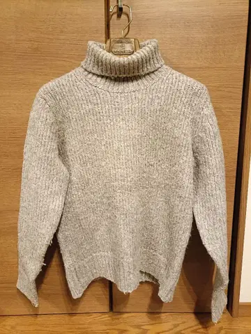 UNIVERSAL LANGUAGE 알파카 혼방 터틀넥 니트 M