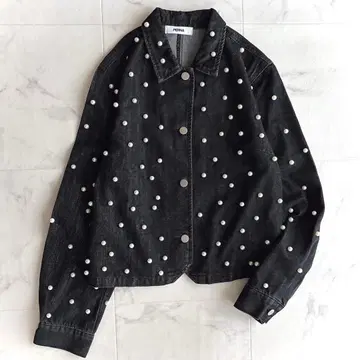 새상품급 PERNA 페르나 현행 모델 펄 데님 블루종 실버