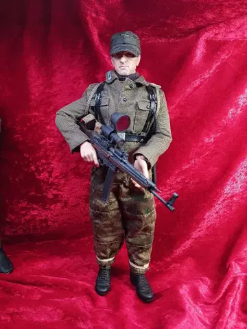 1/6 독일군 저격수 & MP44 적외선 스코프 (제조사 불명)