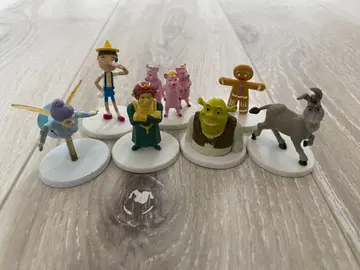 슈렉 피규어 세트 피노키오 슈렉