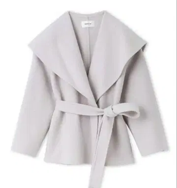 프레이 아이디 숄카라 리버 코트 사이즈 0 아이보리