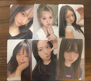 ive 오사카 회장 한정판 트레이딩 카드 컴프