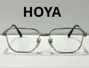 HOYA 호야 골드 컬러 빈티지 안경 프레임 티타늄제