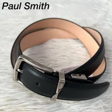 [ 미사용 새상품 ] 폴스미스 트위스트 루프 로고 가죽 벨트