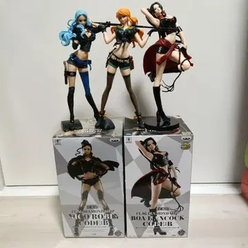 FLAG DIAMOND SHIP 나미 비비 로빈 핸콕 피규어