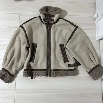 AZUL by moussy 양가죽 무스탕 코트 S